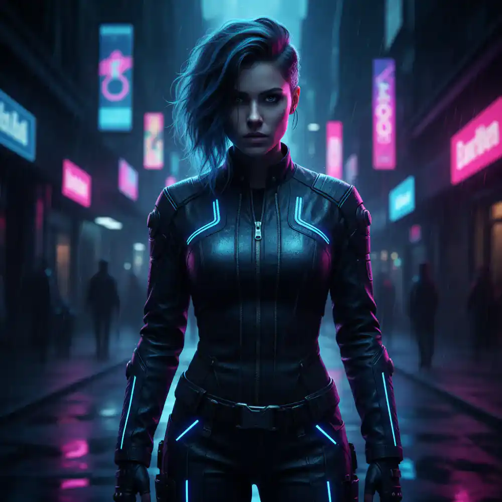 Portrait of Elena Synth